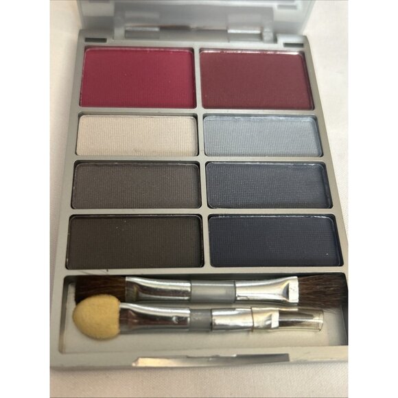 Models Prefer palette w/ 2 Blush 6Eyeshadow 8 cream lipsticks #3 mauve-red shade - Picture 5 of 11